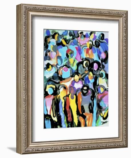 Watercolor Group A-Diana Ong-Framed Premium Giclee Print