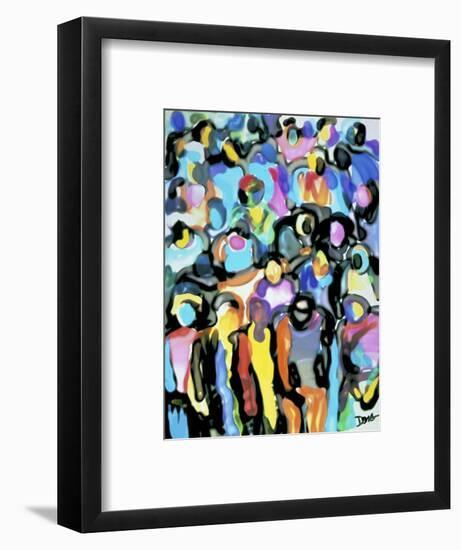 Watercolor Group A-Diana Ong-Framed Premium Giclee Print