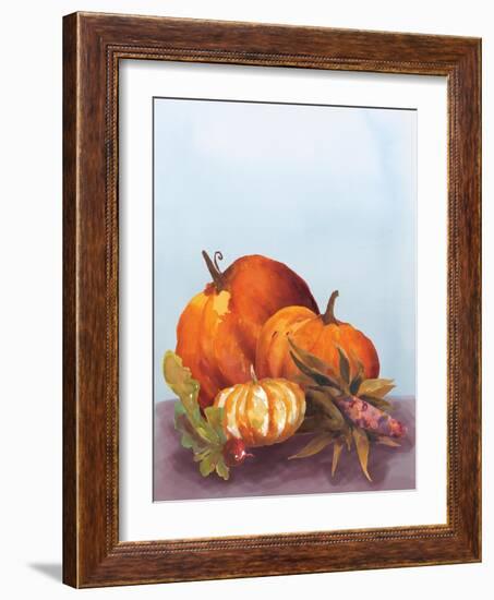 Watercolor Harvest II-Wild Apple Portfolio-Framed Art Print