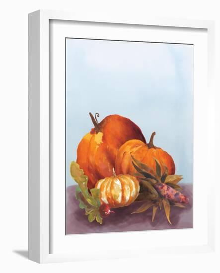 Watercolor Harvest II-Wild Apple Portfolio-Framed Art Print