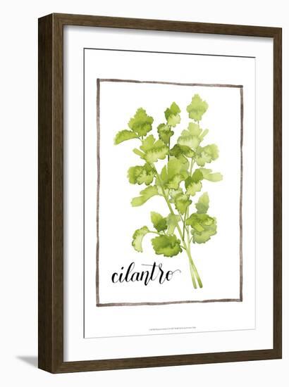 Watercolor Herbs IV-Grace Popp-Framed Art Print