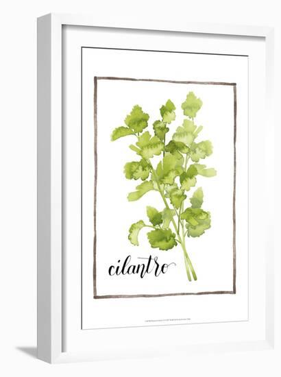 Watercolor Herbs IV-Grace Popp-Framed Art Print