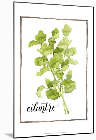 Watercolor Herbs IV-Grace Popp-Mounted Art Print