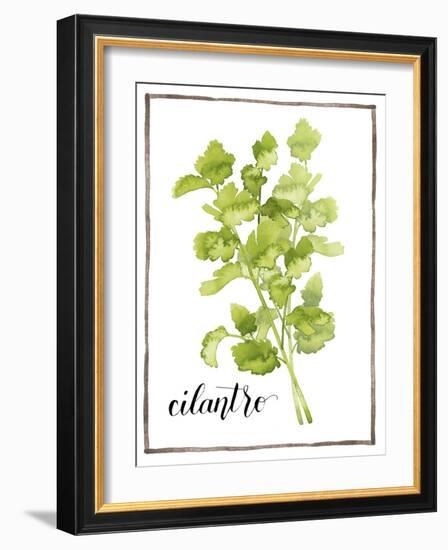 Watercolor Herbs IV-Grace Popp-Framed Art Print