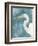 Watercolor Heron Portrait I-Emma Caroline-Framed Premium Giclee Print