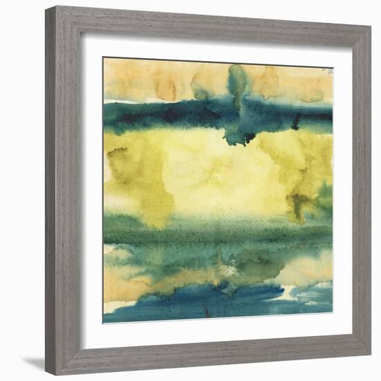 Watercolor Horizon II-Joyce Combs-Framed Art Print