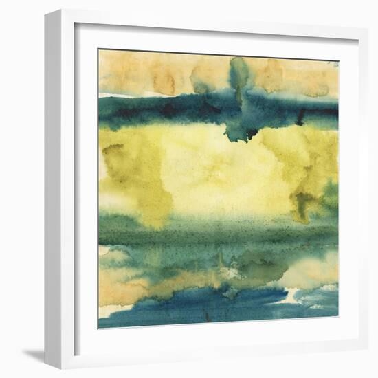 Watercolor Horizon II-Joyce Combs-Framed Art Print