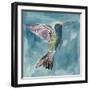 Watercolor Hummingbird I-Grace Popp-Framed Art Print