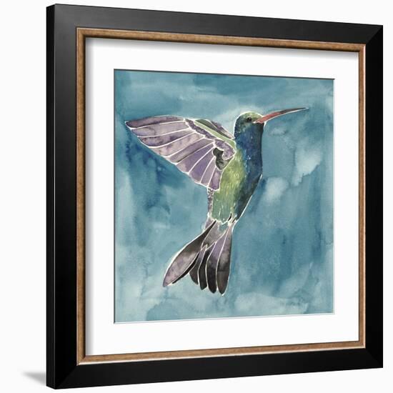 Watercolor Hummingbird I-Grace Popp-Framed Art Print