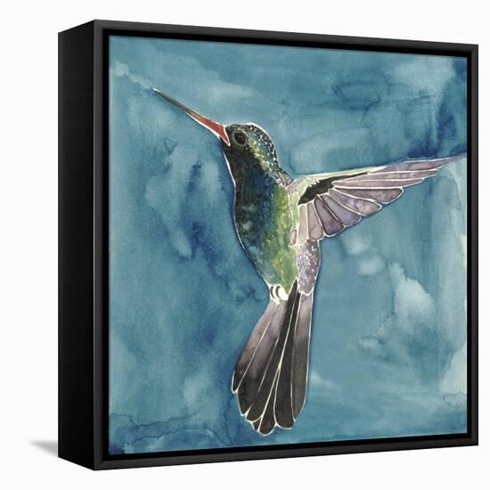 Watercolor Hummingbird II-Grace Popp-Framed Stretched Canvas