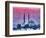 Watercolor Istanbul-Baloncici-Framed Art Print