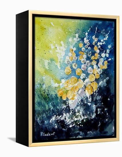 Watercolor John's Flowers-Pol Ledent-Framed Stretched Canvas