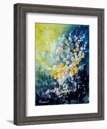 Watercolor John's Flowers-Pol Ledent-Framed Art Print