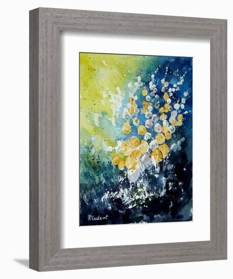 Watercolor John's Flowers-Pol Ledent-Framed Art Print