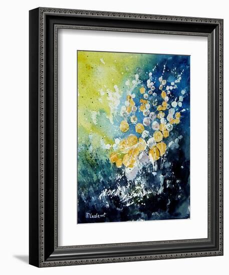 Watercolor John's Flowers-Pol Ledent-Framed Art Print