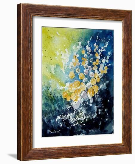 Watercolor John's Flowers-Pol Ledent-Framed Art Print