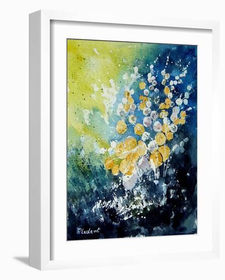 Watercolor John's Flowers-Pol Ledent-Framed Art Print