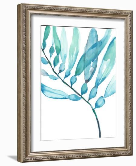 Watercolor Kelp II-Jennifer Goldberger-Framed Art Print