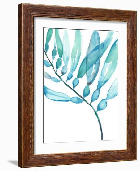 Watercolor Kelp II-Jennifer Goldberger-Framed Art Print