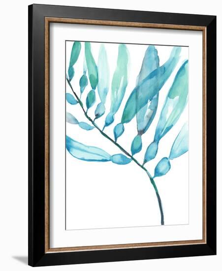 Watercolor Kelp II-Jennifer Goldberger-Framed Art Print