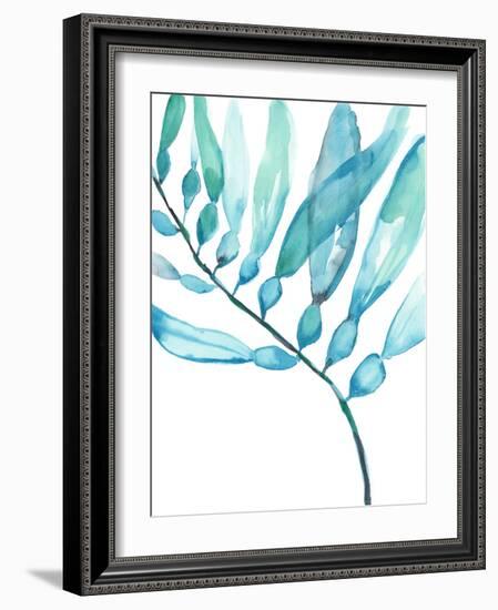Watercolor Kelp II-Jennifer Goldberger-Framed Art Print