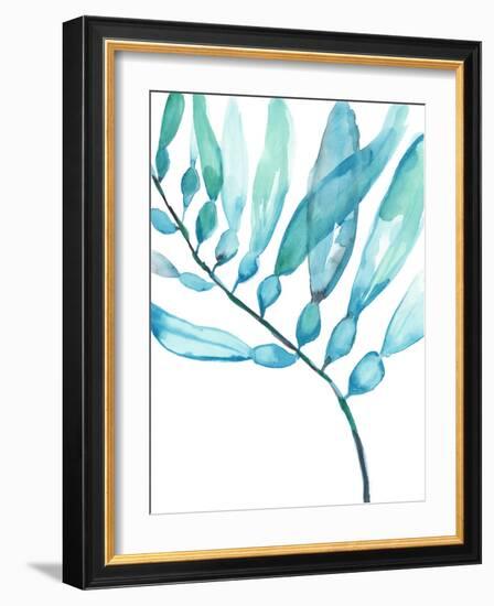 Watercolor Kelp II-Jennifer Goldberger-Framed Art Print