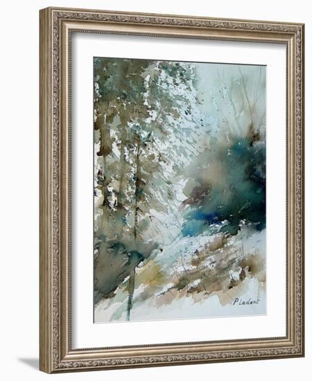 Watercolor landscape 301005-Pol Ledent-Framed Premium Giclee Print