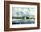 Watercolor Landscape with Yacht-cat_arch_angel-Framed Photographic Print