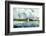 Watercolor Landscape with Yacht-cat_arch_angel-Framed Photographic Print