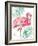 Watercolor Leaf Flamingo II-Patricia Pinto-Framed Art Print