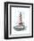 Watercolor Lighthouse IV-Naomi McCavitt-Framed Art Print