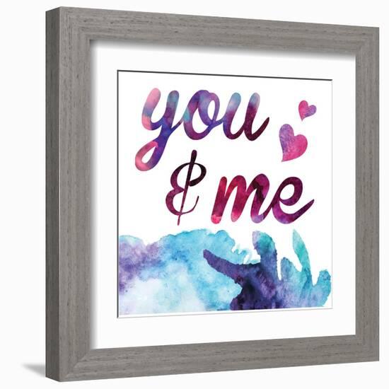 Watercolor Love 4-Melody Hogan-Framed Art Print