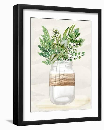 Watercolor Mason 1-Kimberly Allen-Framed Art Print