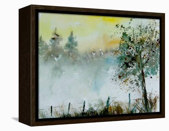 Watercolor Mist-Pol Ledent-Framed Stretched Canvas