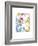 Watercolor Mix 1-Natasha Marie-Framed Giclee Print