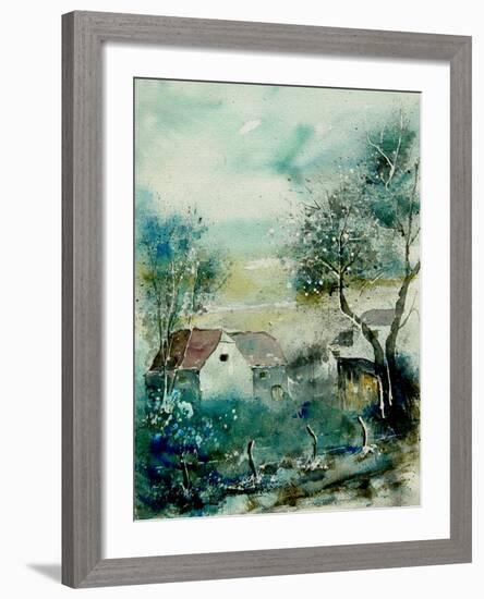 Watercolor Monceau-Pol Ledent-Framed Premium Giclee Print