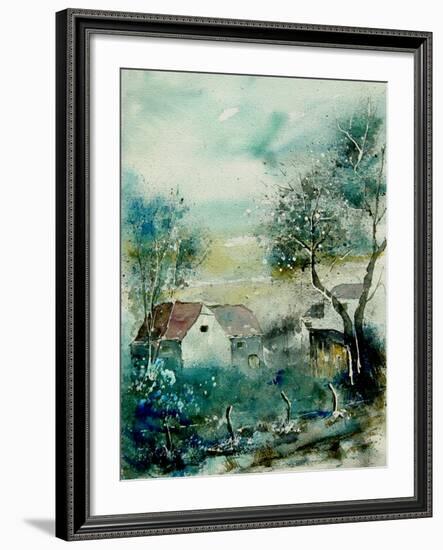 Watercolor Monceau-Pol Ledent-Framed Art Print