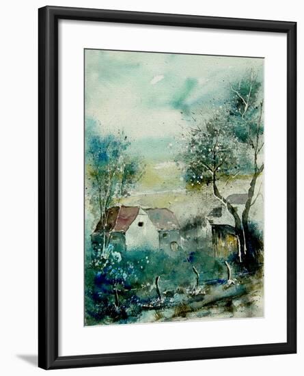 Watercolor Monceau-Pol Ledent-Framed Art Print