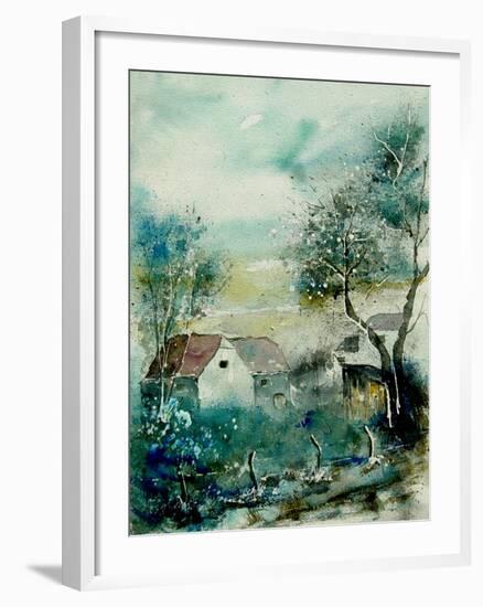 Watercolor Monceau-Pol Ledent-Framed Art Print