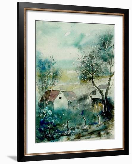 Watercolor Monceau-Pol Ledent-Framed Art Print