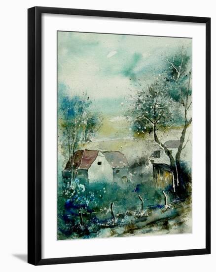 Watercolor Monceau-Pol Ledent-Framed Art Print