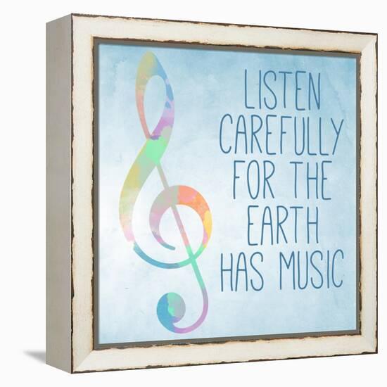 Watercolor Music I-SD Graphics Studio-Framed Stretched Canvas