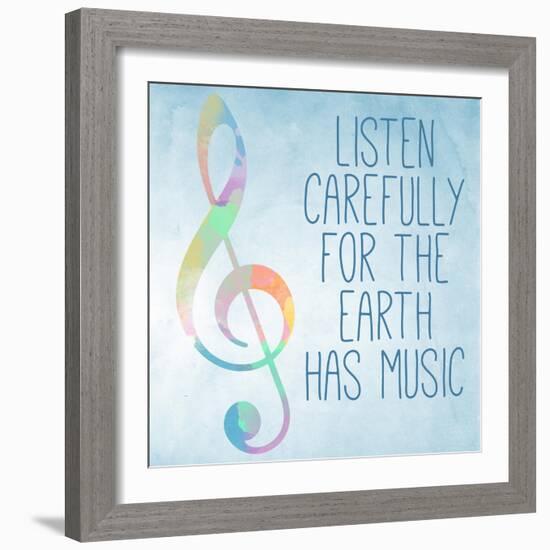 Watercolor Music I-SD Graphics Studio-Framed Art Print