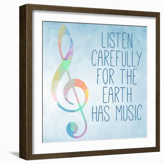 Watercolor Music I-SD Graphics Studio-Framed Art Print