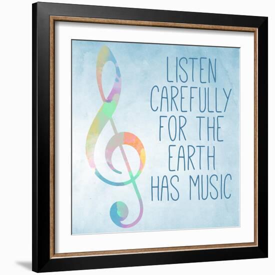 Watercolor Music I-SD Graphics Studio-Framed Art Print