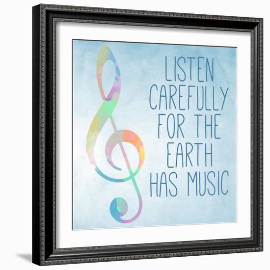 Watercolor Music I-SD Graphics Studio-Framed Art Print