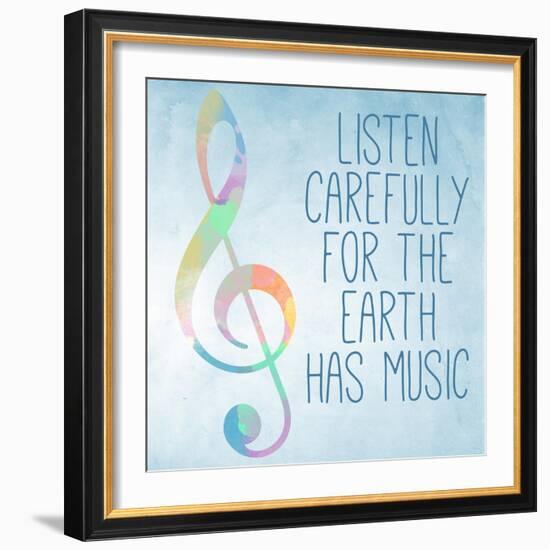 Watercolor Music I-SD Graphics Studio-Framed Art Print