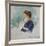 Watercolor of Mother and Child by Mary Cassatt-Geoffrey Clements-Framed Giclee Print