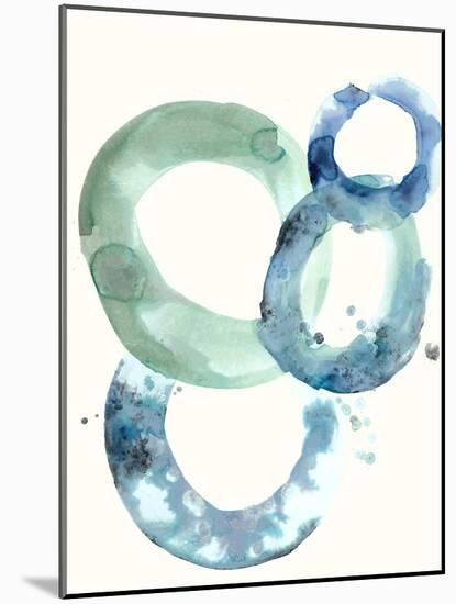 Watercolor Oval 5-Natasha Marie-Mounted Giclee Print