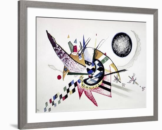 Watercolor Painting of Composition-Wassily Kandinsky-Framed Art Print